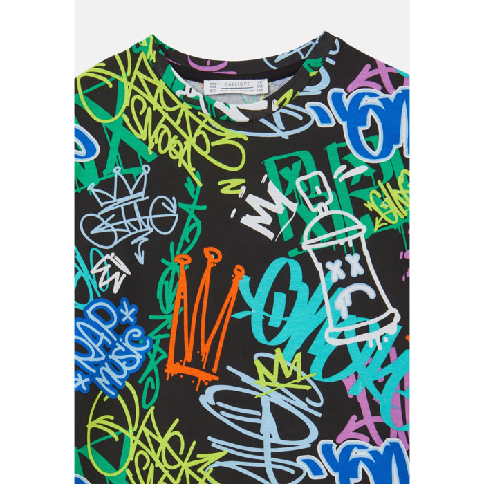 T-shirt stampe graffiti