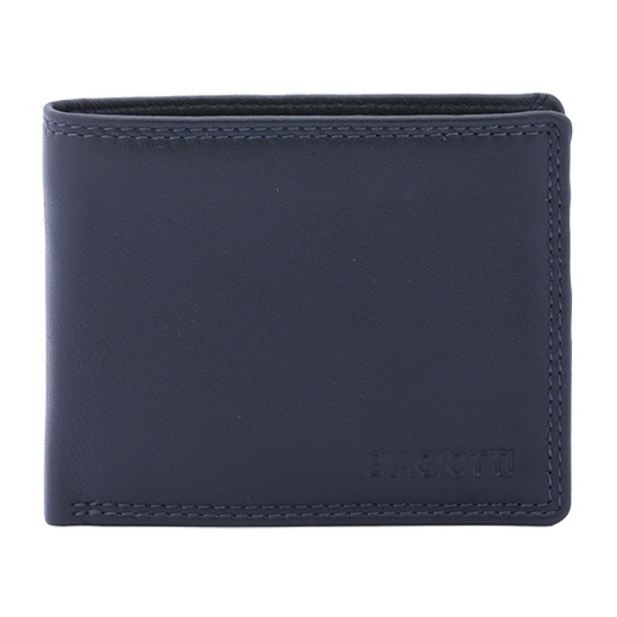 Portafoglio uomo in vera pelle - Modello False - Artigianale - 8.5 x 11.0 x 2.5 cm