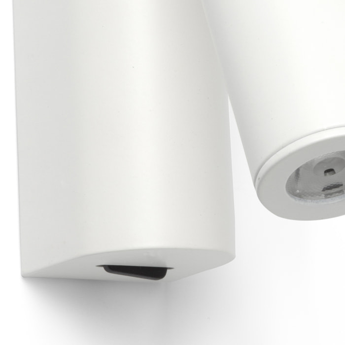 ROB Lampe applique lecteur blanc
