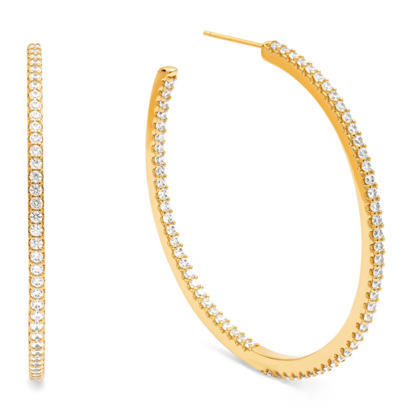 Orecchini Scarlett L Placcato Oro