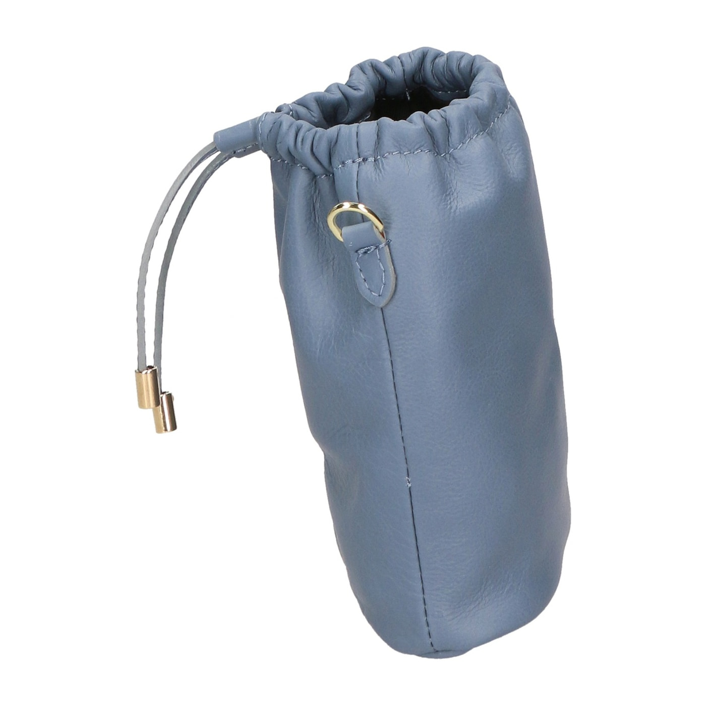Borsa a sacca da donna - Modello Angela - Vera pelle - 16.0 x 20.0 x 7.0 cm