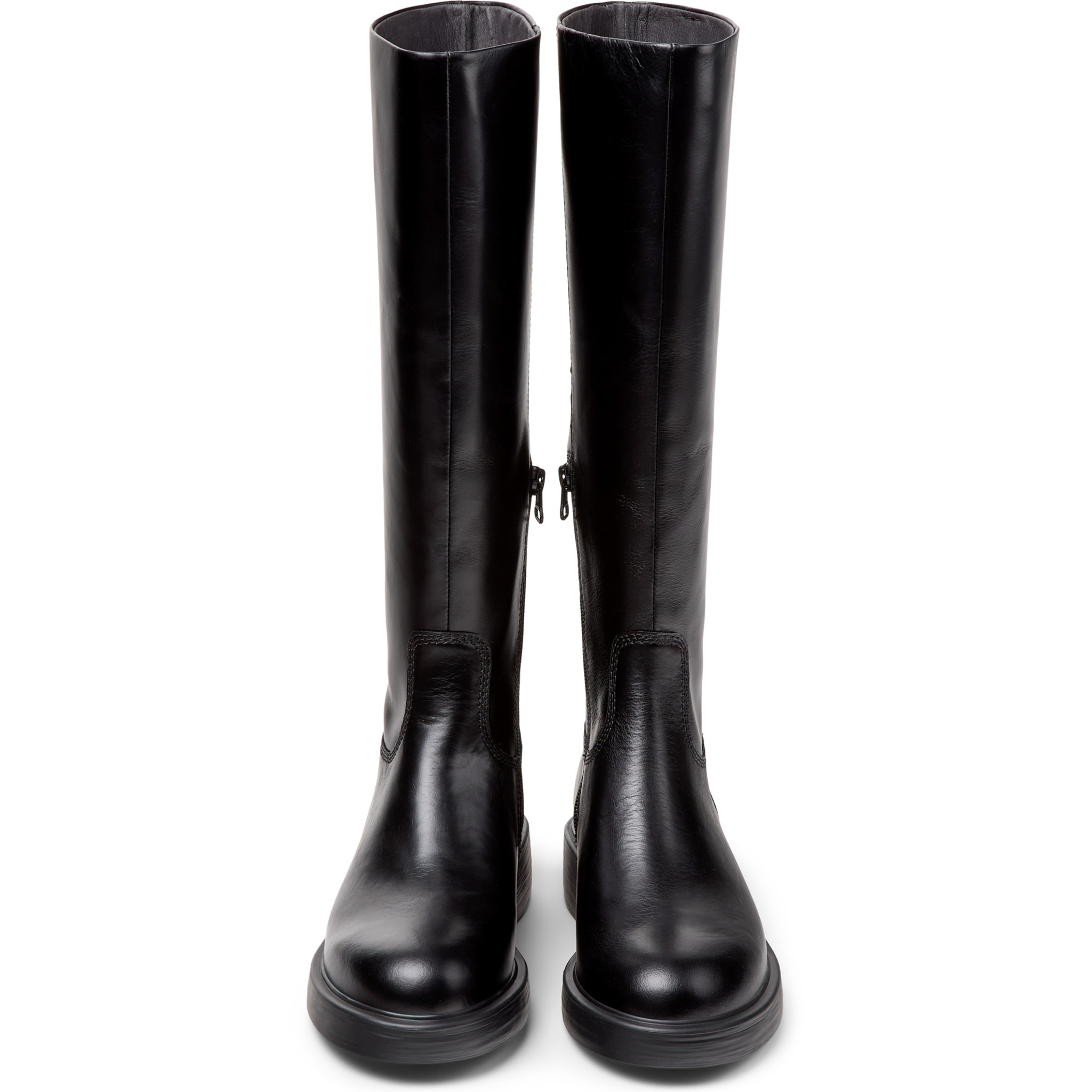 Stivale alto - CAMPER Dean - Nero - Pelle liscia