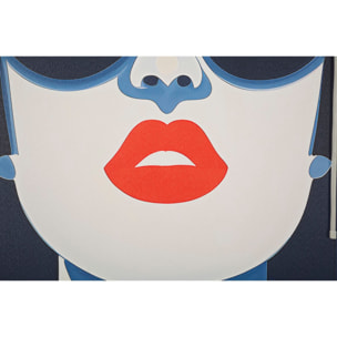 STAMPA C/LED SU TELA CECILLE CM 80X4X120