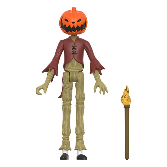 Nightmare Before Christmas Reaction Action Figura Pumpkin King 10 Cm Super7