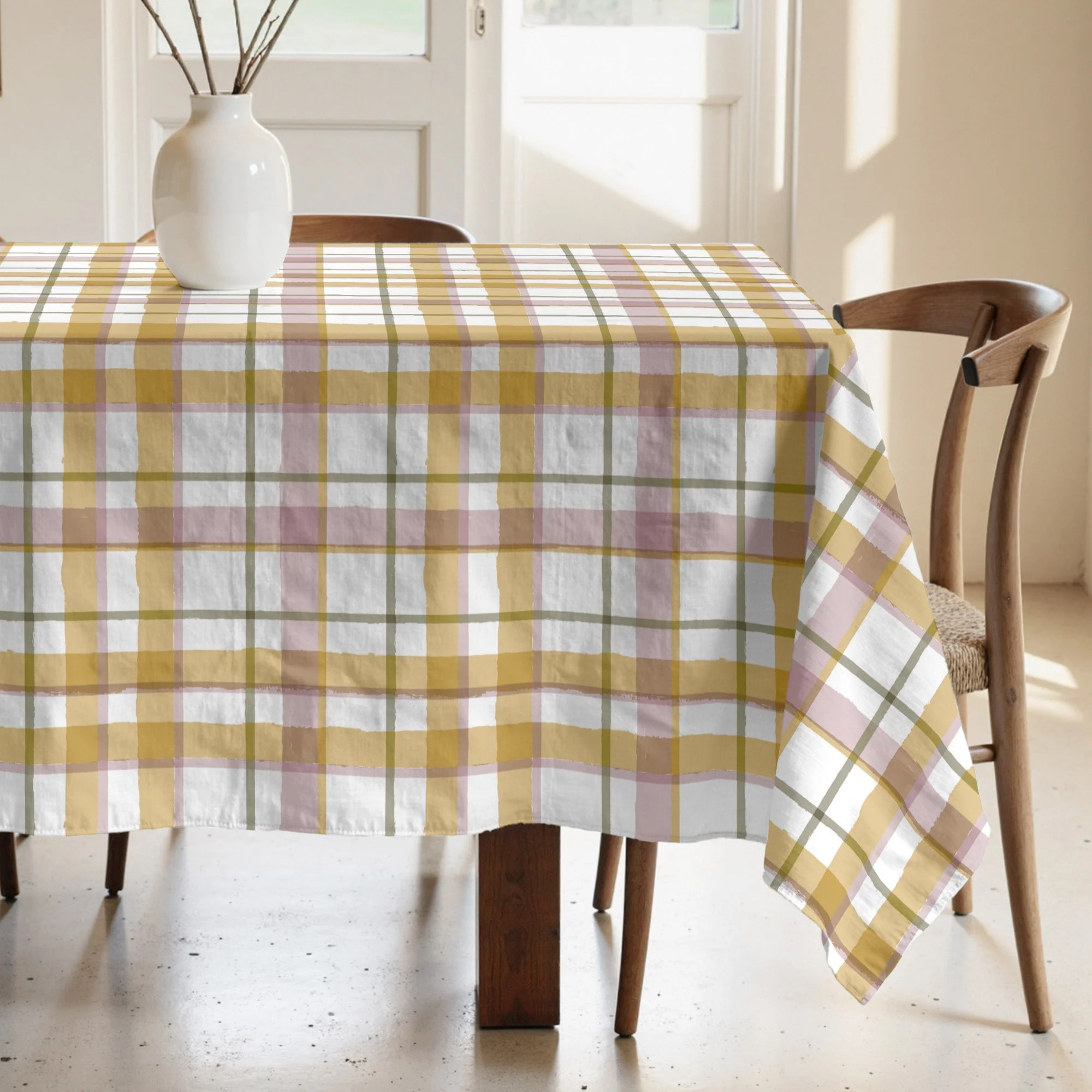 Nappe anti-taches 100% coton Xavi