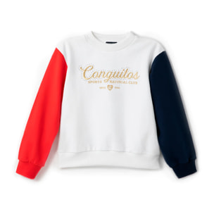 Conguitos - Felpa senza cappuccio per bambini