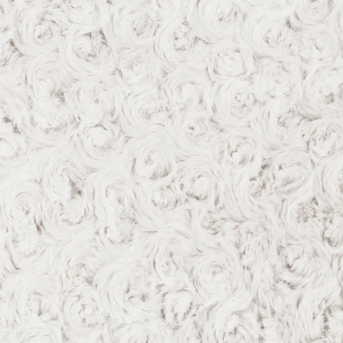 Coussin "Bouclette" fourrure bouclé beige 45x45cm