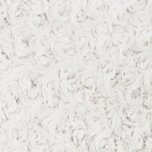 Coussin "Bouclette" fourrure bouclé beige 45x45cm