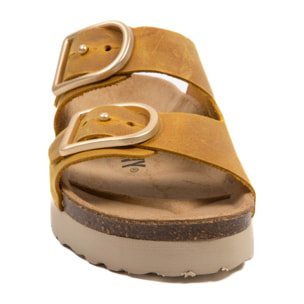 SANDALO CON ZEPPA BILLOWY GIALLO