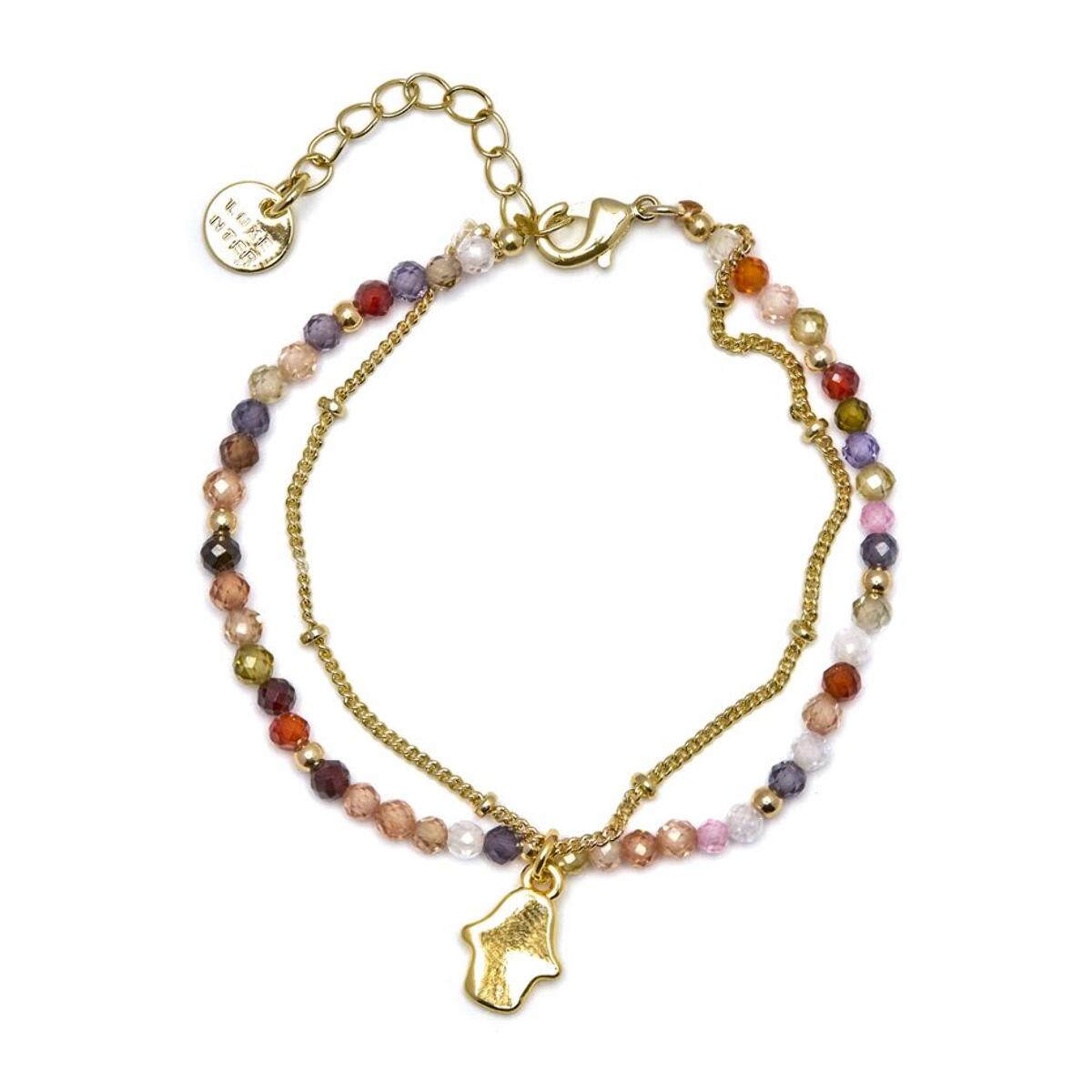 Pulsera Lux by Lux acabado en Oro Amarillo de 18 Kts