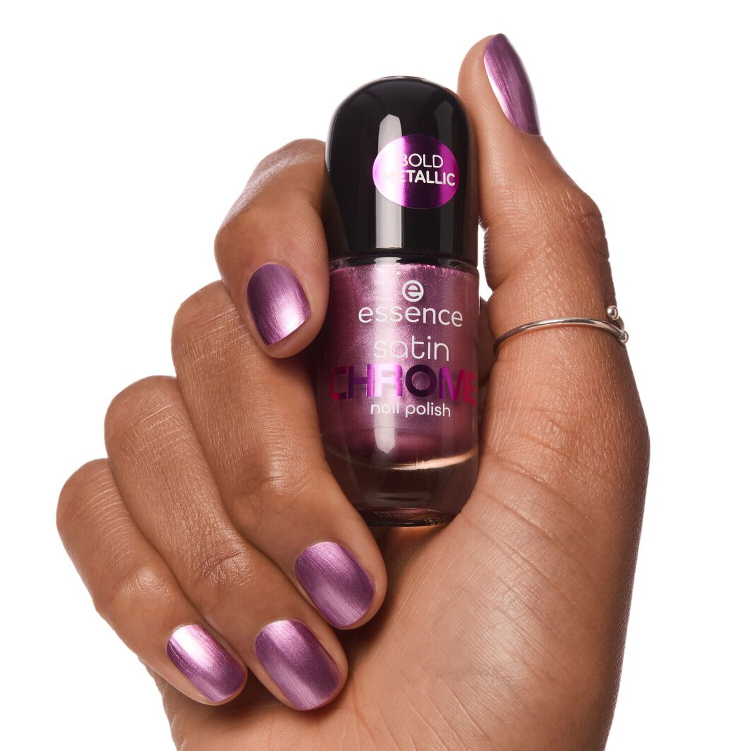 Satin Chrome Nail Polish - Vernis à Ongles Métallisé