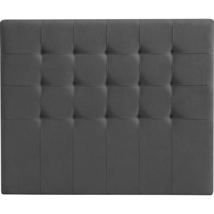 Cabecero de madera tapizado en tela para cama de 90 107x132