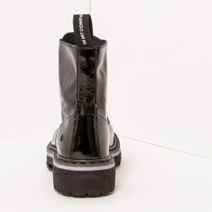 Botines 1166 PATENT FLASH BLACK / MARINA color Black