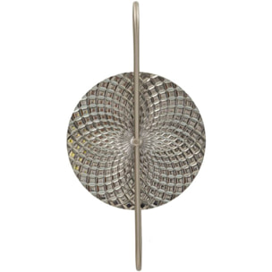 LAMPADA DA MURO SILVERY CM 28X15X54
