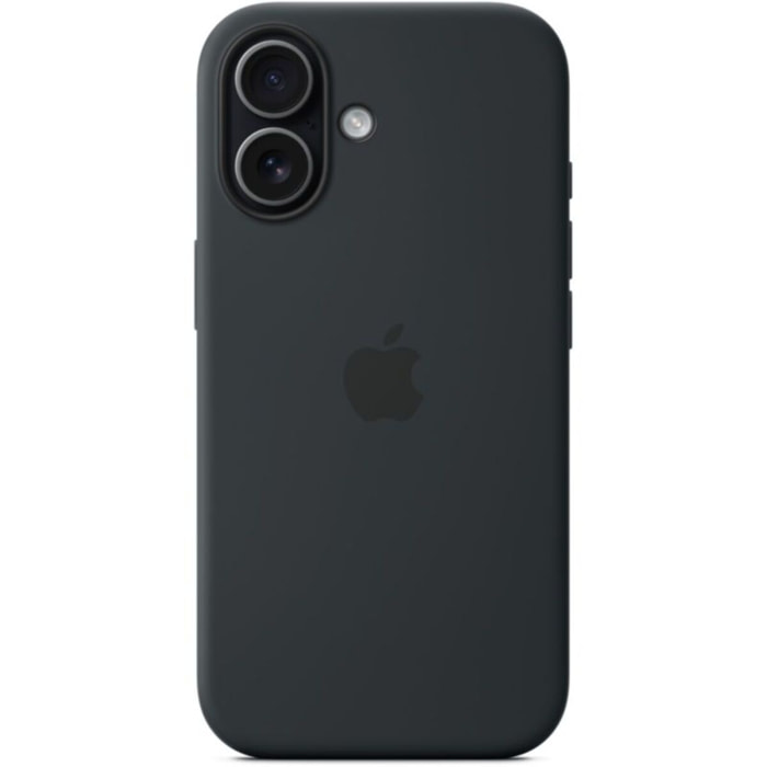 Coque APPLE iPhone 17 MagSafe silicone Noir