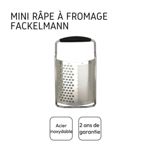 Set de 2 râpes à fromage en inox Fackelmann Multifonctions