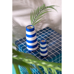 J-Line Vase Ligné - porcelaine - vert/bleu - large - 3 pièces