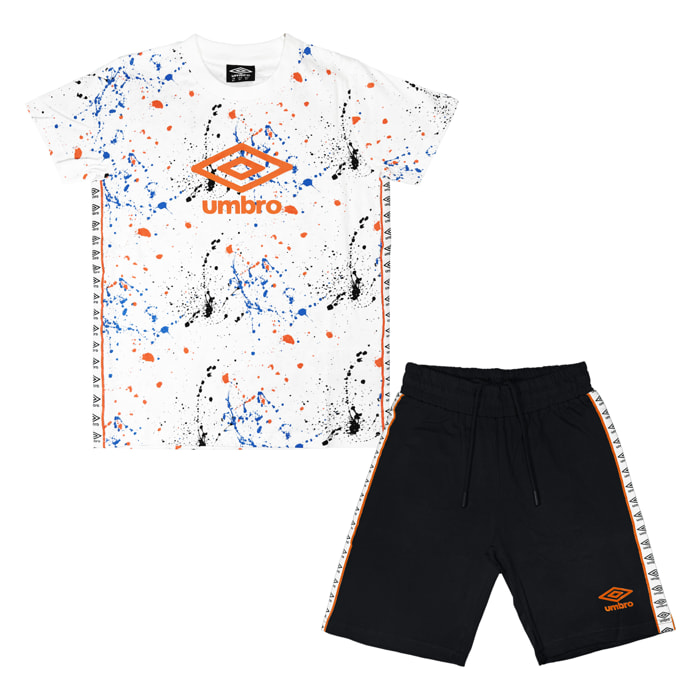 Completo Corto Ragazzo UMBRO Cotone 8 / 16 Anni