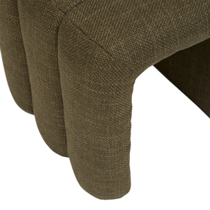Pouf Sisco vert Kaki