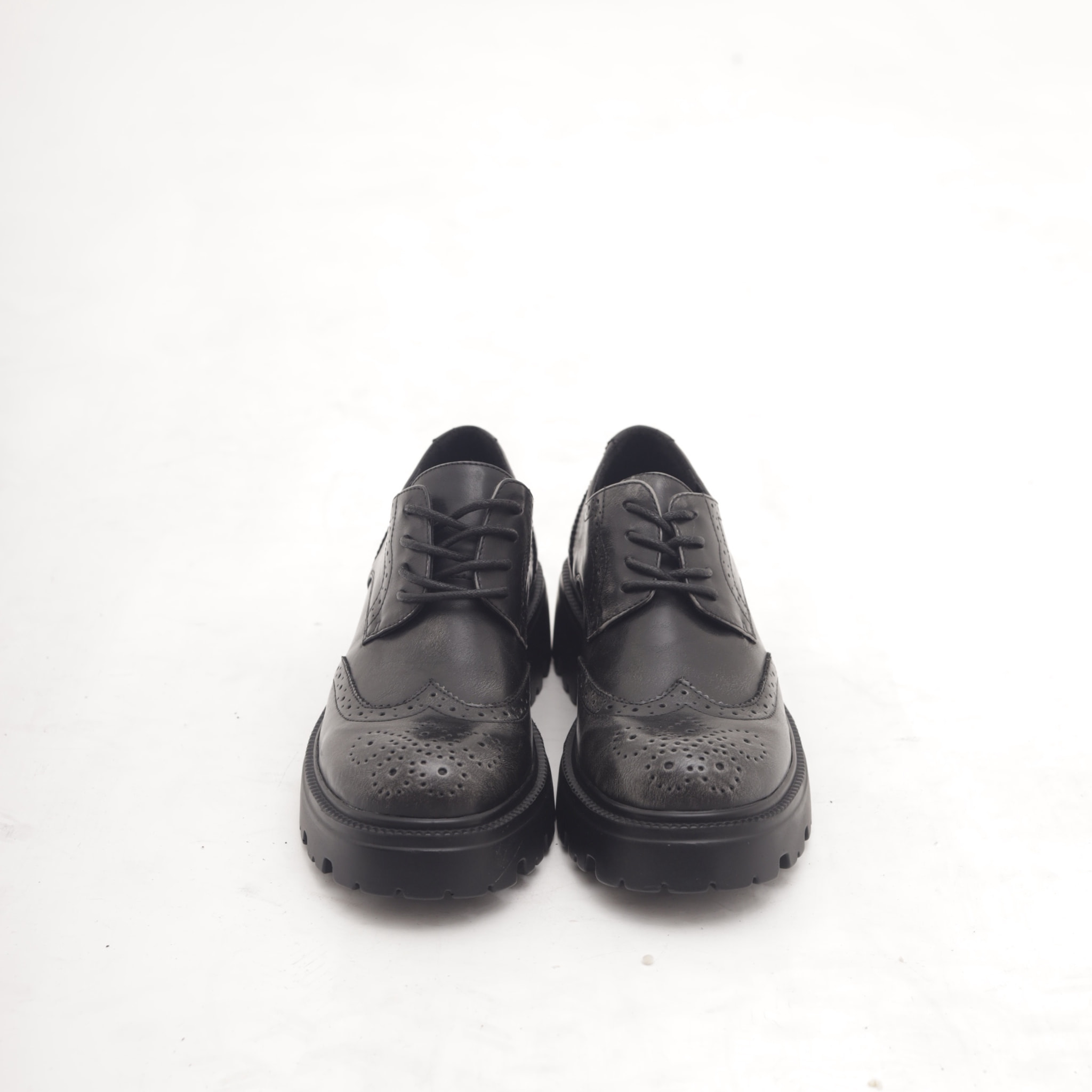 OXFORD SUOLA ALTA NERO