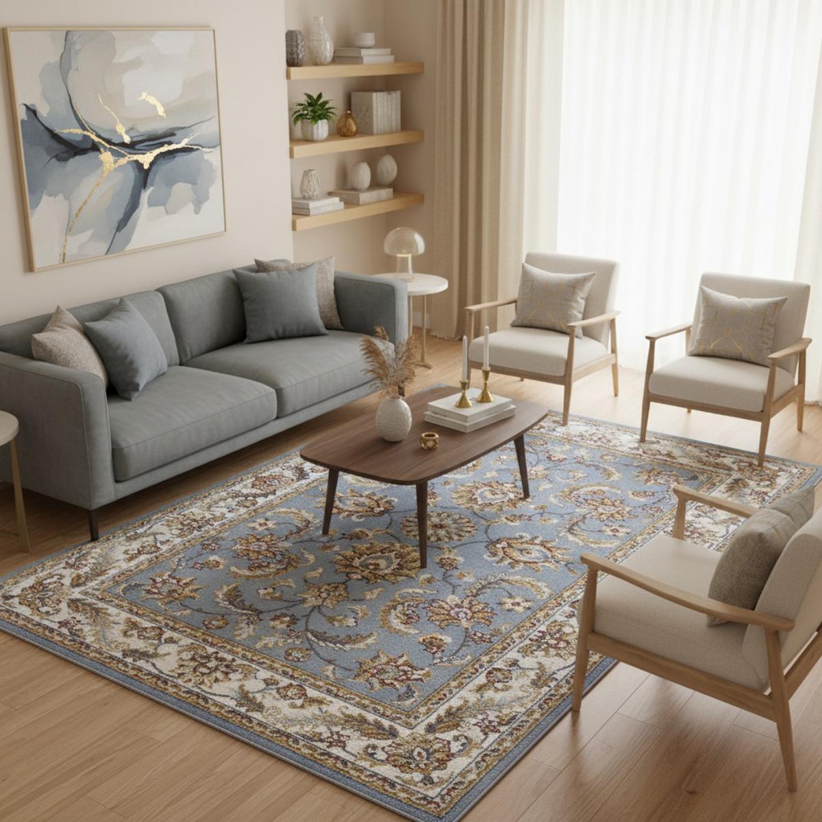 Tapis salon Rectangulaire Oriental