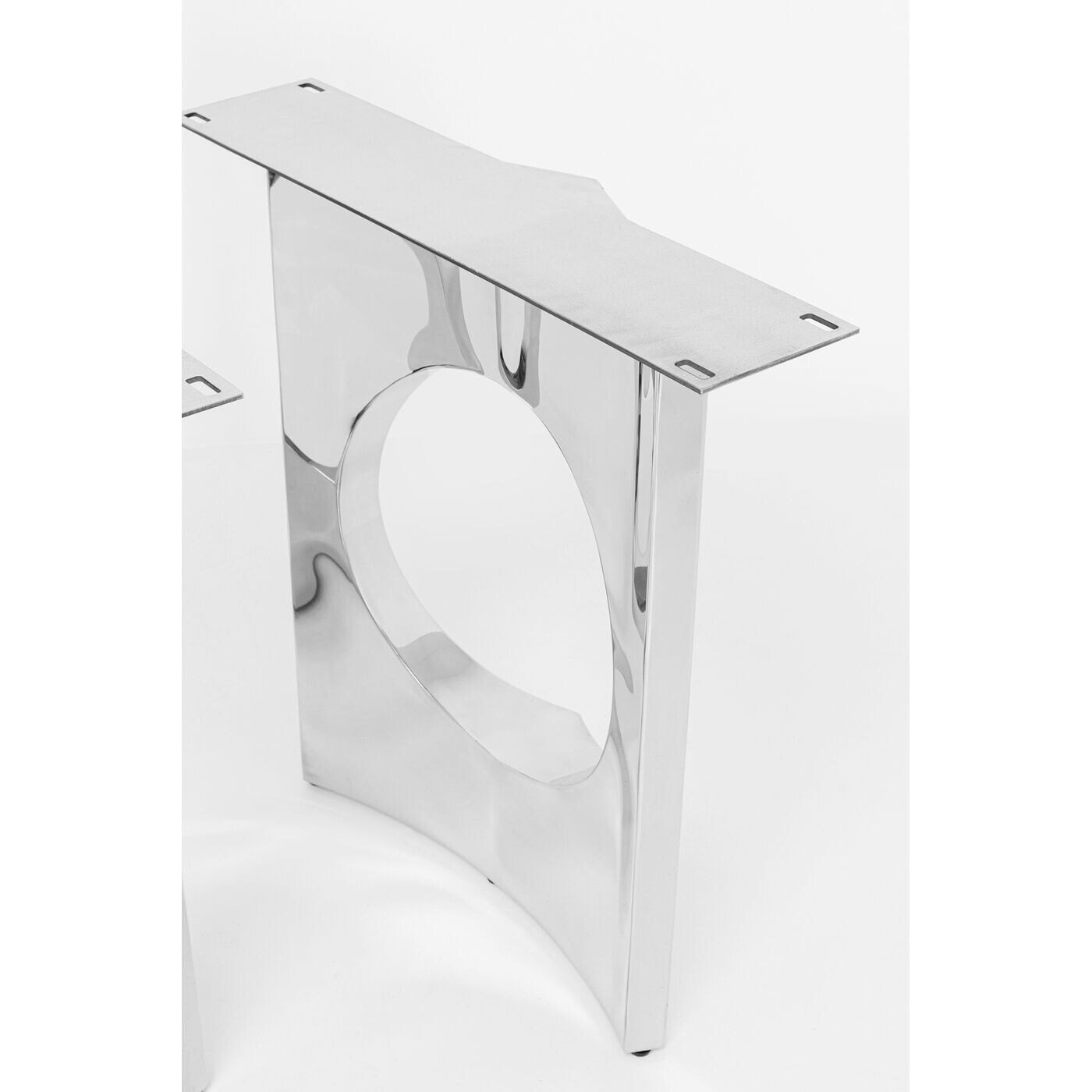 Pieds de table Tavola Oho chromés set de 2 Kare Design