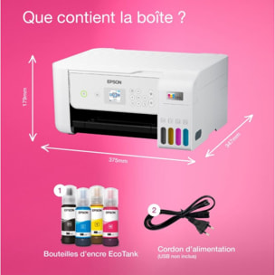 Imprimante jet d'encre EPSON EcoTank ET 2876