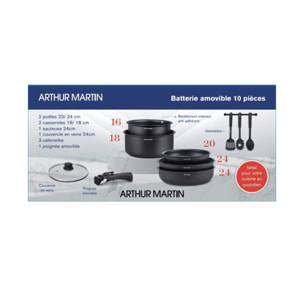 AM. Batterie 10pcs en alu