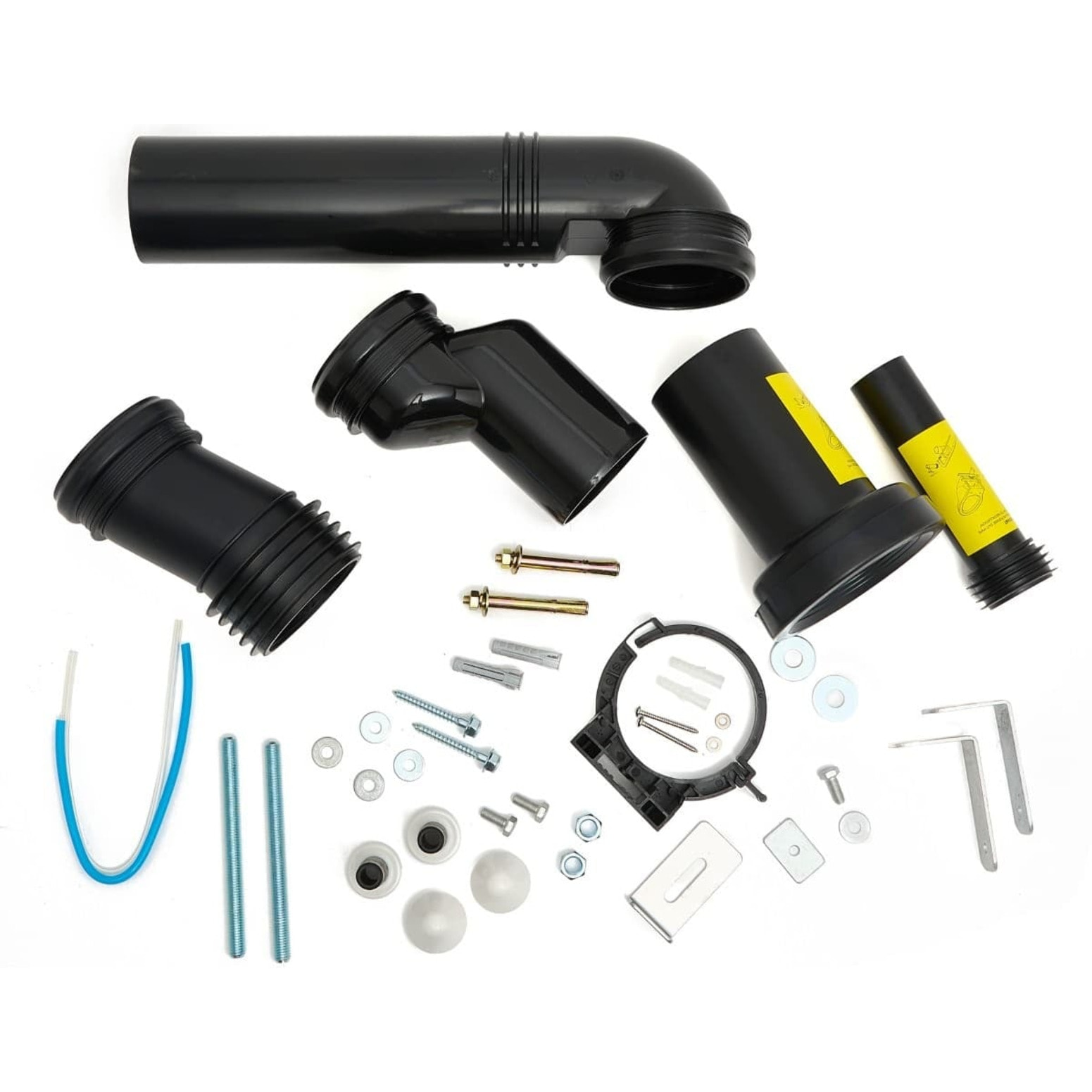 Glass pack WC bâti-support avec plaque de commande + WC suspendu Ceramia sans bride avec abattant SoftClose (STGLWCEPXBMT01-FR)