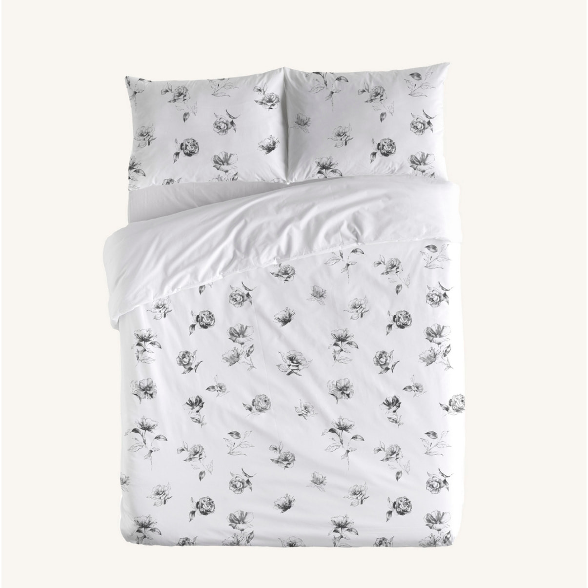 Funda nórdica 100% algodón 200 hilos Tulipa