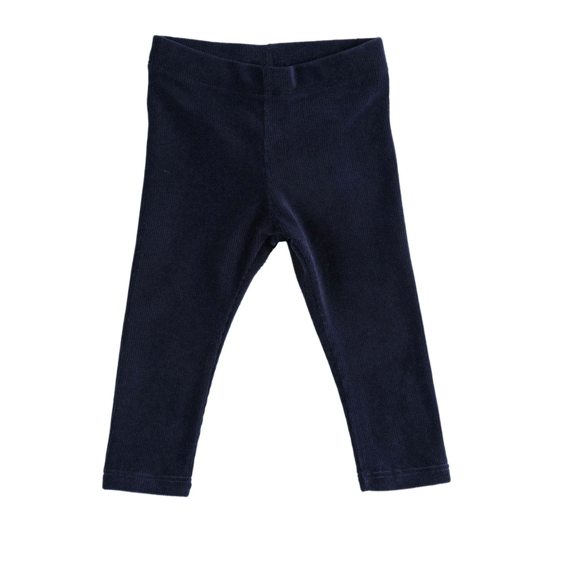 Legging Bebe Velours Cotele Bleu