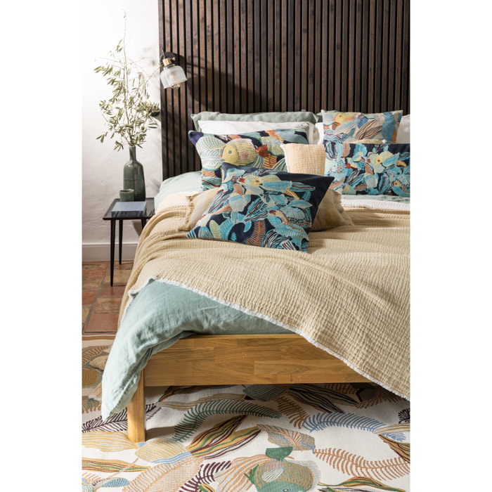 Coussin brodé Dori