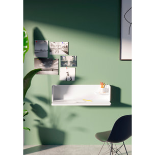 Escritorio pared Valencia blanco 25x90x35 cm