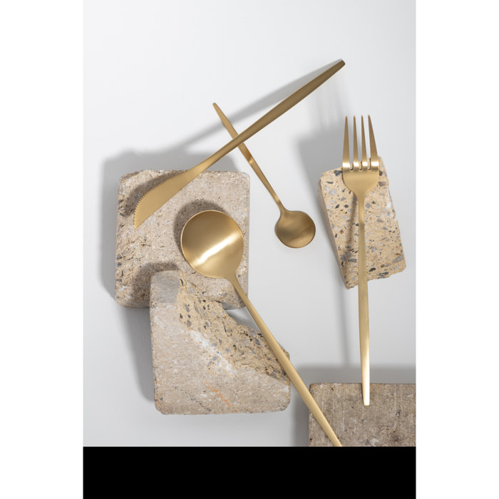 J-Line couvert - acier inoxydable - mat brillant - box de 24 pièces