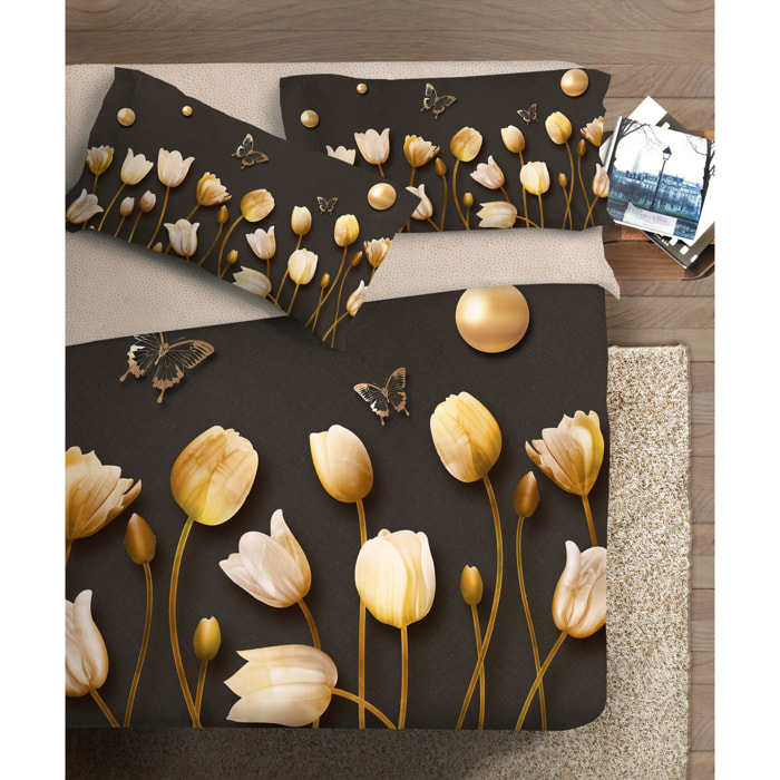 Parure copripiumino fotografico Fine-Art IPERSAN Puro Cotone Notte
