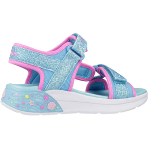 Sandalias Niña Lights Mermaid Dr Azul