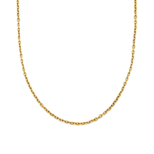 Collier Orla Rope Acier Plaqué Or