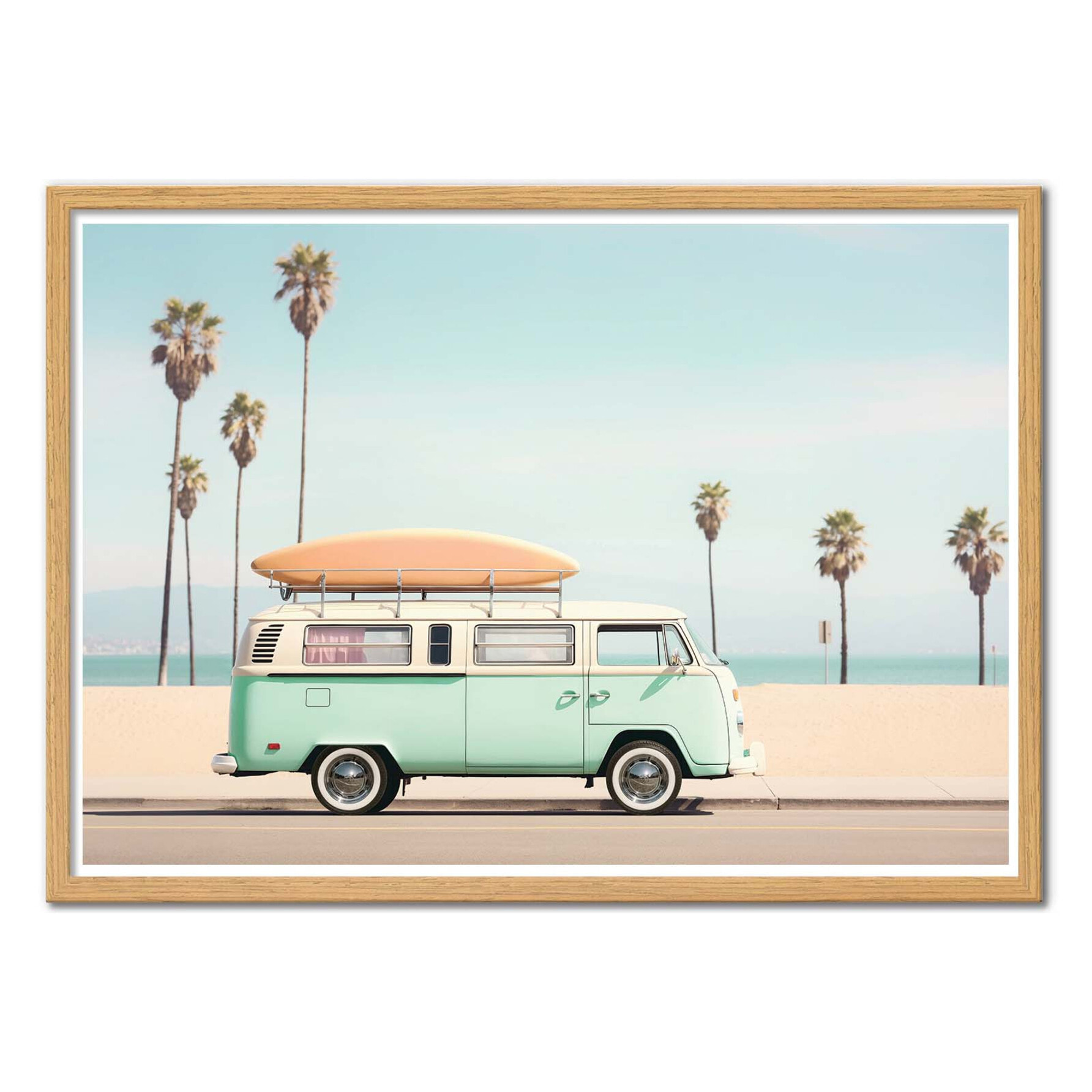 Affiche - California Pacific Van - Philippe Hugonnard