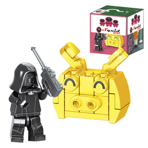 Squid LK4 blocchi di costruzione 38 pezzi compatibili. Leader e faccia di maiale.