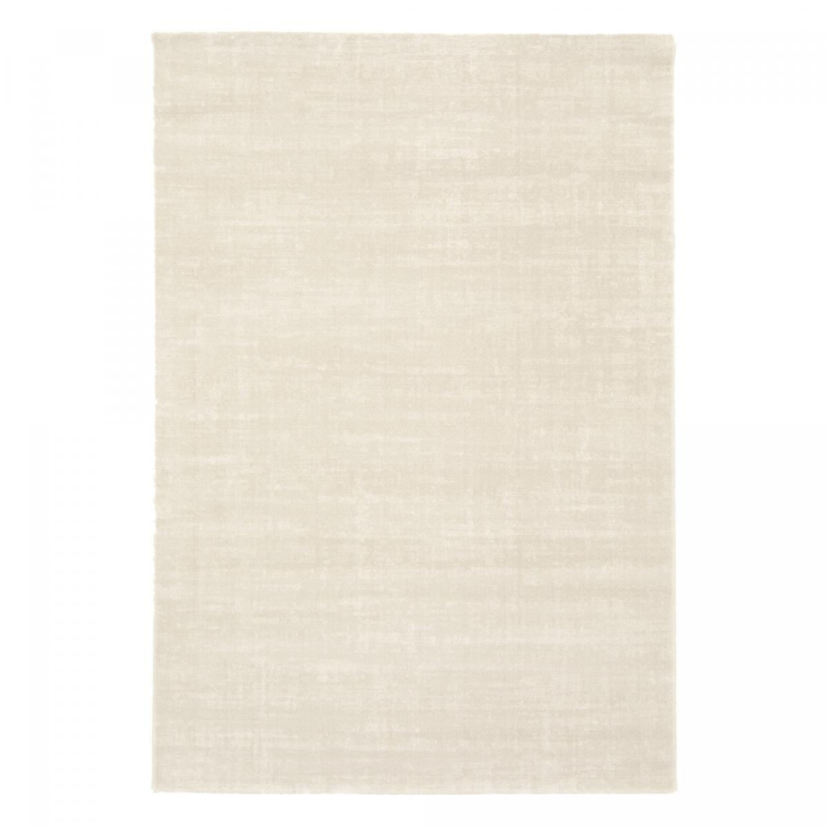 Tapis salon et chambre tissé motif uni NEMI