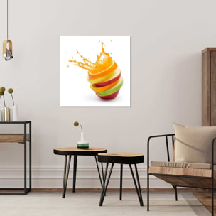 Tableau explosion de fruits Tableau alu Dibond
