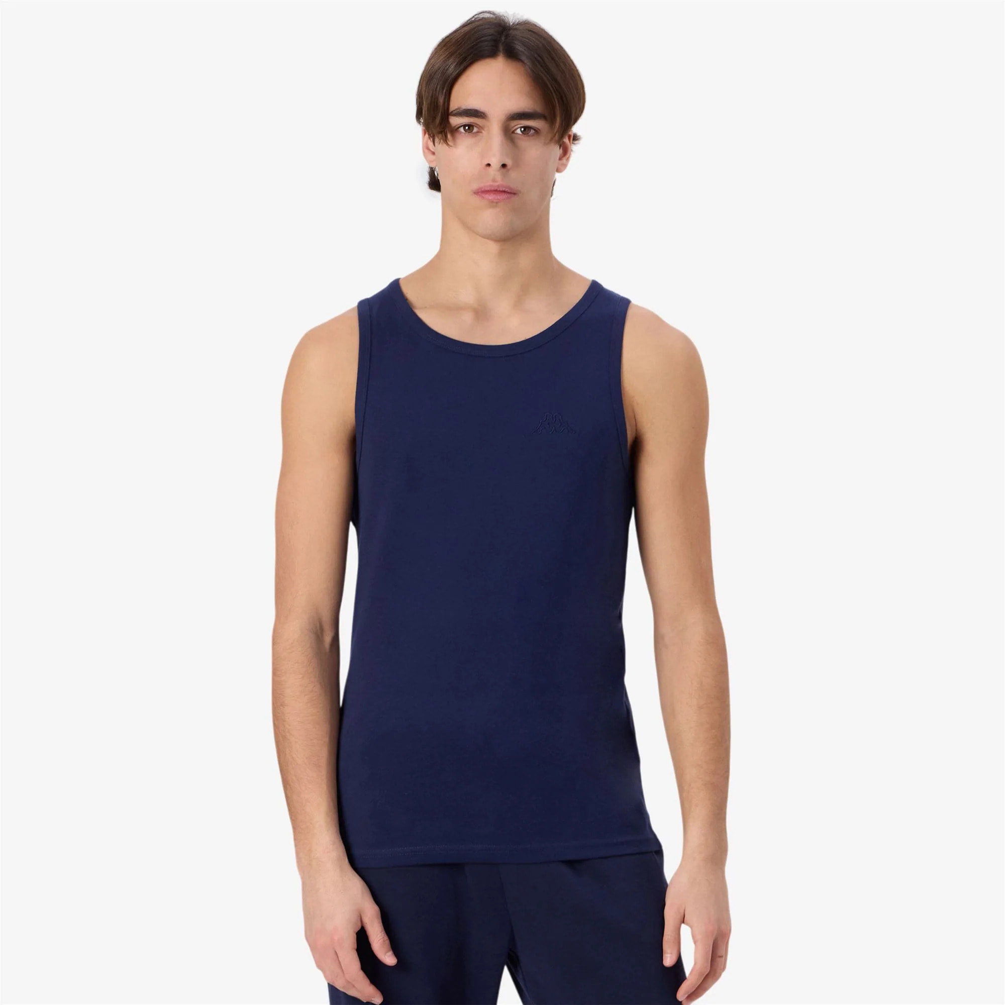 Kappa - T-Shirts & Top Uomo Blu - Logo Korpo Carsenac Skin