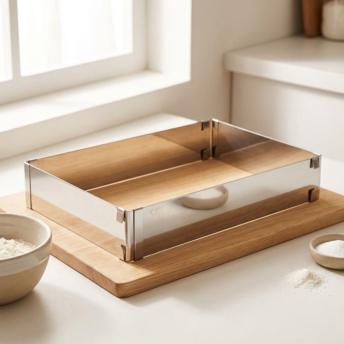 Cadre à gâteau réglable 27 à 52 cm Zenker Smart Pastry
