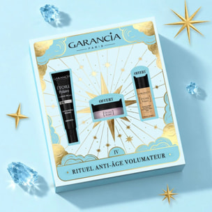 Rituel Anti-Âge Volumateur - Coffret [ÉTOILE Polaire] Le Contour des Yeux 10ml + 2 Produits