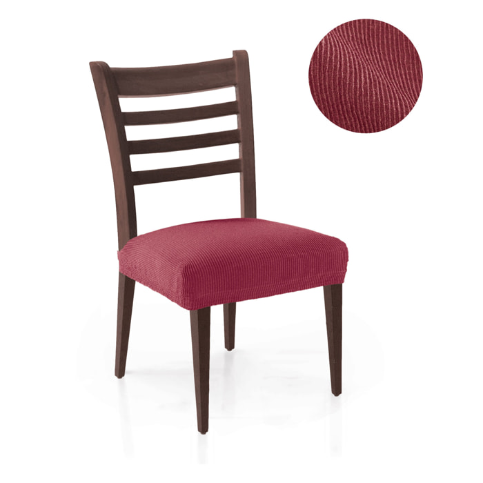 Funda Elástica para ASIENTO de SILLA pack2 unidades modelo MARCELA