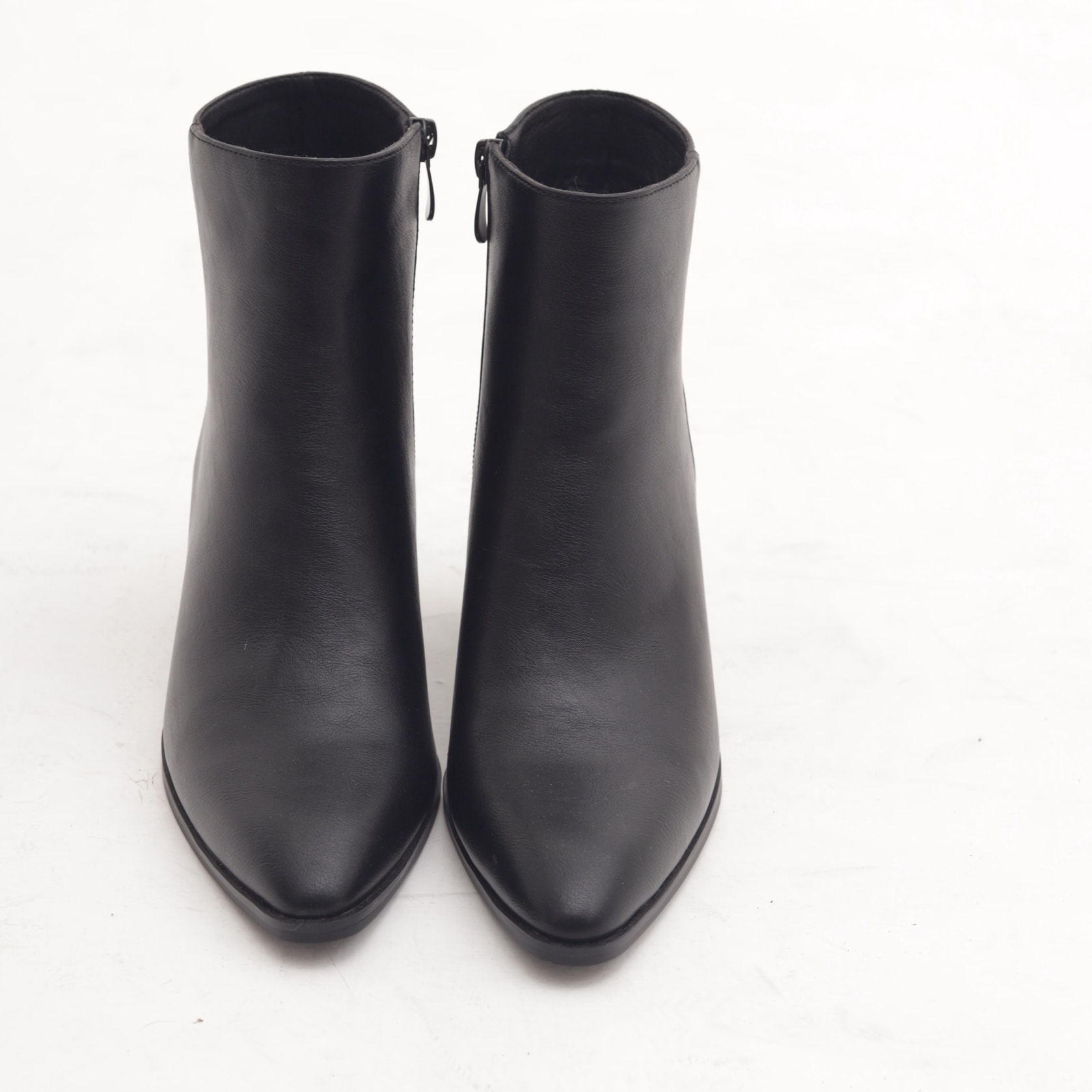 STIVALETTO TACCO LISCIO NERO