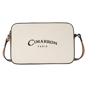 Bolso Bandolera Mujer Sint/Pu Cimarron Maddie Beige