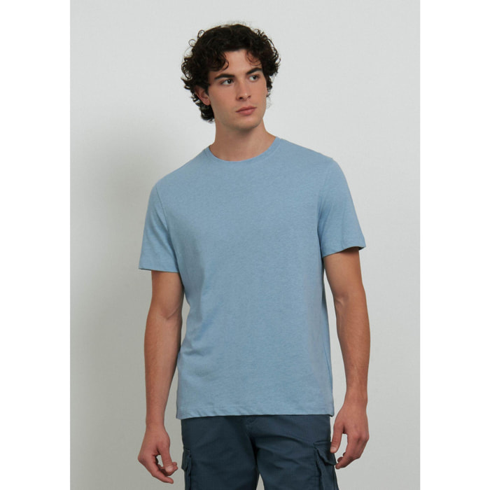 T-SHIRT AZZURRO CONBIPEL