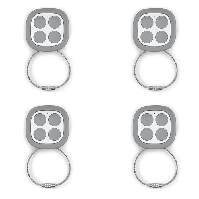 Lot de 4 télécommandes universelles Eve d'Extel