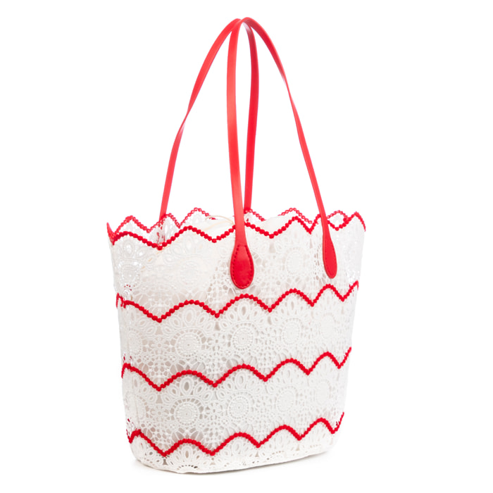 Biferno Borsa a spalla Donna. Realizzato in cotone.